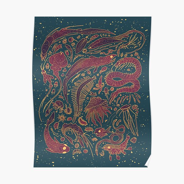 strange sea- opulent Poster