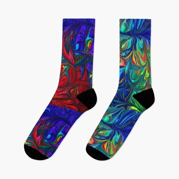 Item preview, Rainbow Liquid Marble Painting  designed and sold by newburyboutique.