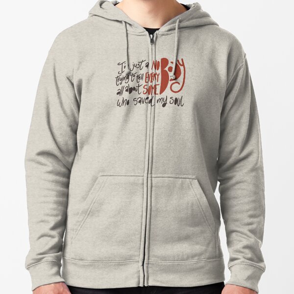 Nobody Everybody Somebody - Casting Crowns Lyrics Zipped Hoodie