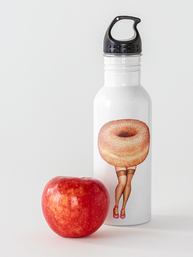 Alternate view of Donut Pin-Up Water Bottle