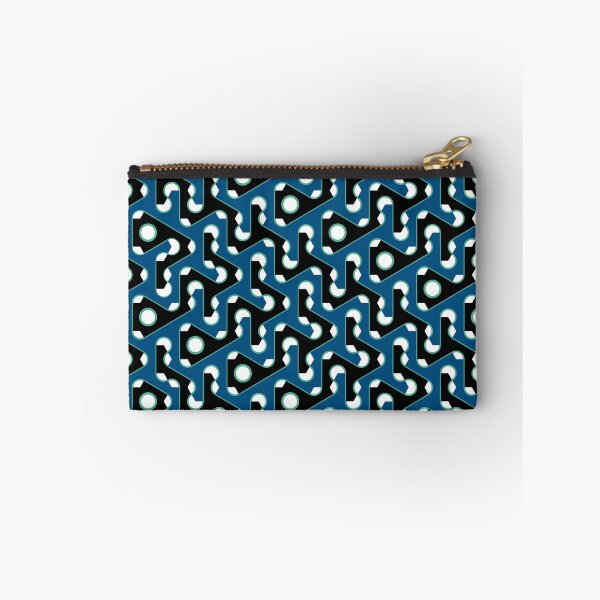 Item preview, Squiggle Trail Blue and Black designed and sold by amytraylor.