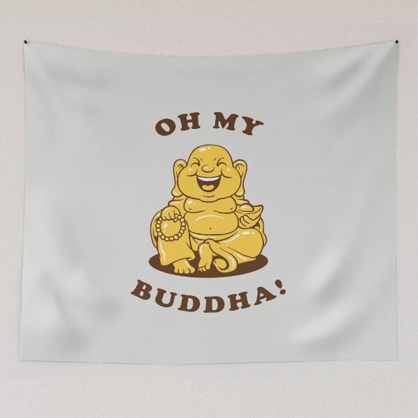 Item preview, Oh My Buddha designed and sold by Yipptee Shirts.