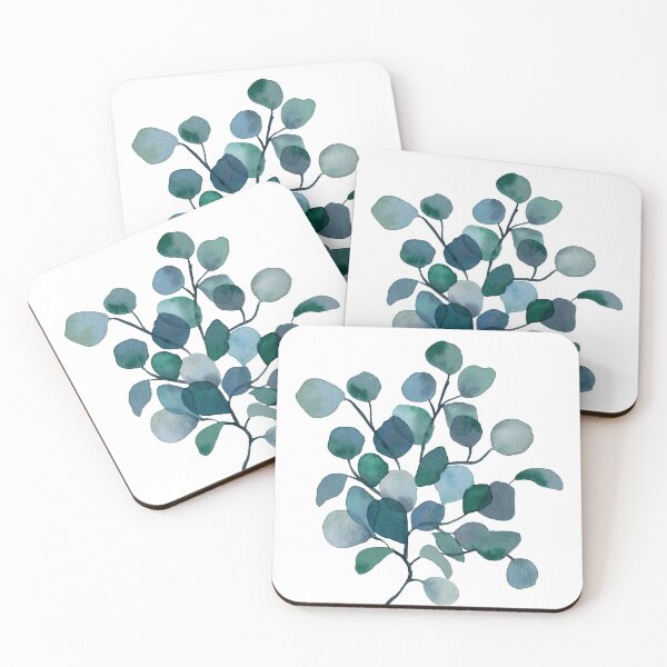 Item preview, Eucalyptus Watercolor Painting designed and sold by Alisha Watercolors.