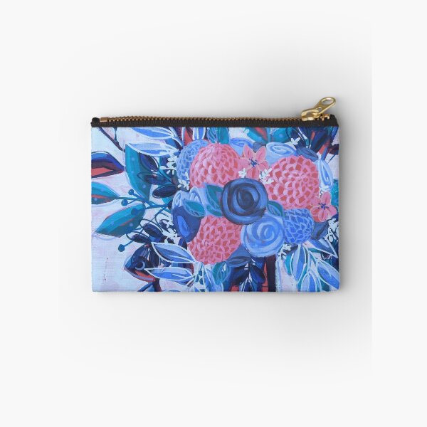 Item preview, blue and pink flowers designed and sold by Rachelkambeitz.