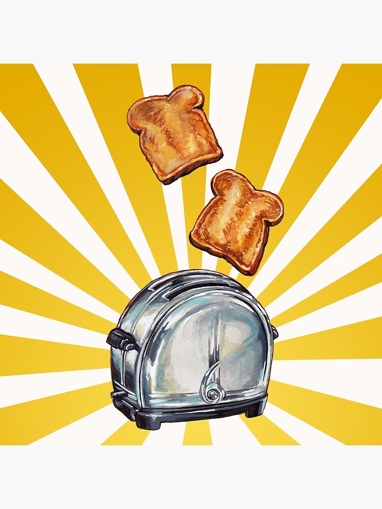 Toast and Toaster by KellyGilleran