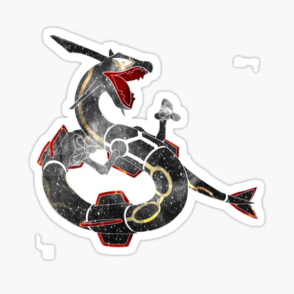 Galaxy Raquaza Sticker