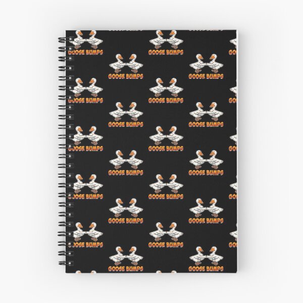 Item preview, Cute & Funny Goose Bumps Goosebumps Animal Pun Tile Pattern designed and sold by perfectpresents.