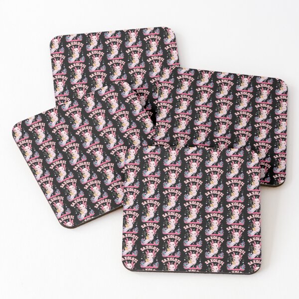 Item preview, Cute Saxolotl Adorable Sax Playing Axolotl Pun Tile Pattern designed and sold by perfectpresents.