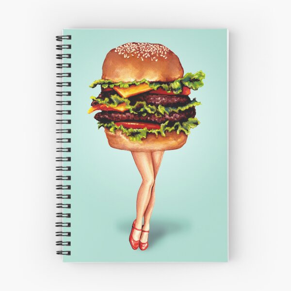 Item preview, "Stacked" - Cheeseburger Girl designed and sold by Kelly  Gilleran.