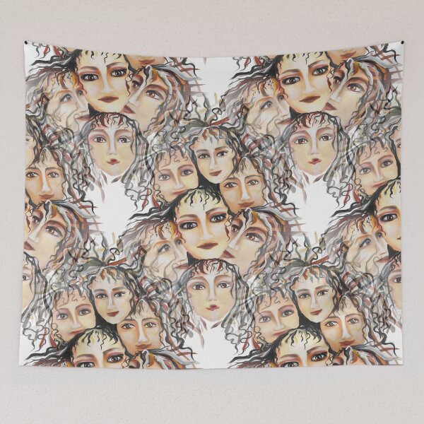 Item preview, Feminine Vibe Mystique Abstract Art in Contemporary Modern Style designed and sold by Nisuris.