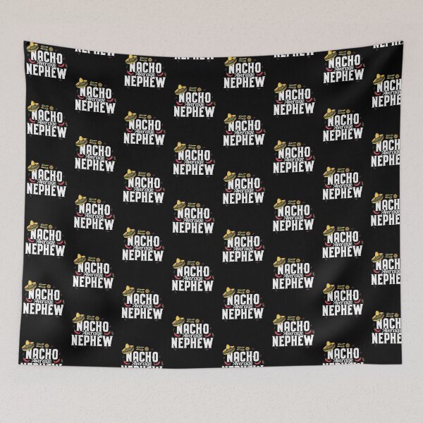 Item preview, Funny Nacho Average Nephew Sombrero Cinco De Mayo Tile Pattern designed and sold by perfectpresents.