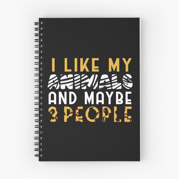 Artikelvorschau, I like animals and maybe 3 people entworfen und verkauft von nmdesigns1.