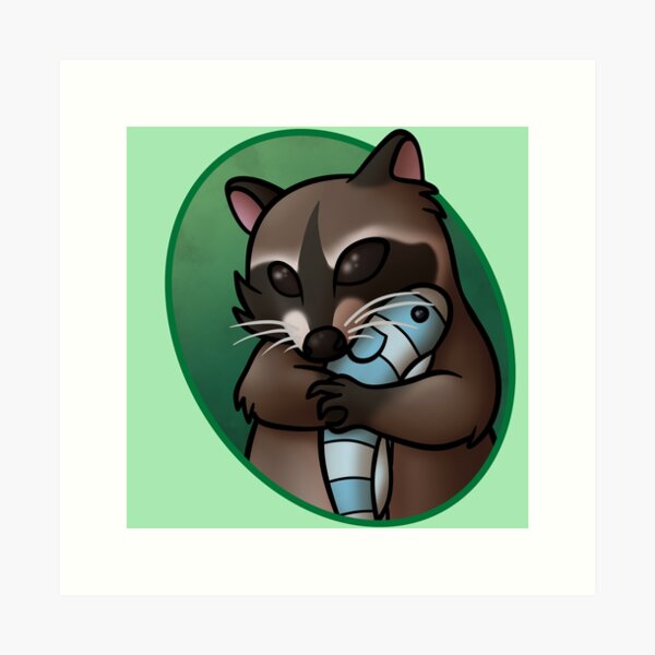 Artikel-Vorschau von Süßer Waschbär, designt und verkauft von Vanum-Chan.