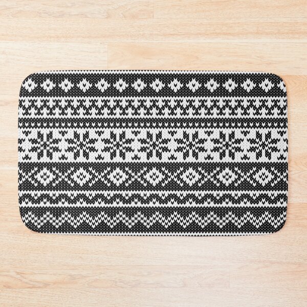 Item preview, Fair Isle Black designed and sold by miavaldez.