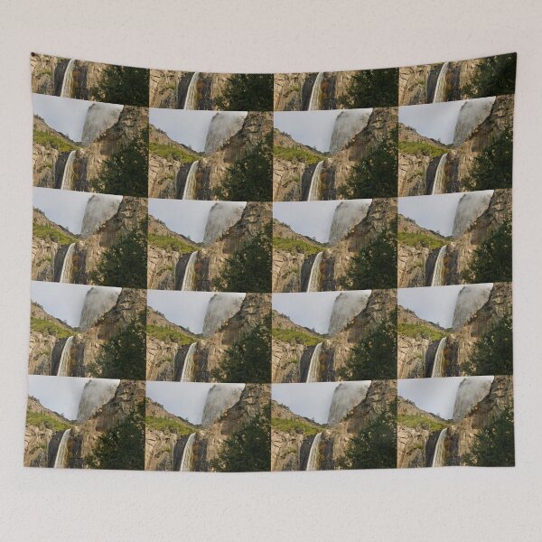 Item preview, TOP OF BRIDALVEIL FALLS ~ YOSEMITE designed and sold by Elaine Bawden.