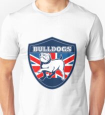 Proud English British Bulldog flag Unisex T-Shirt