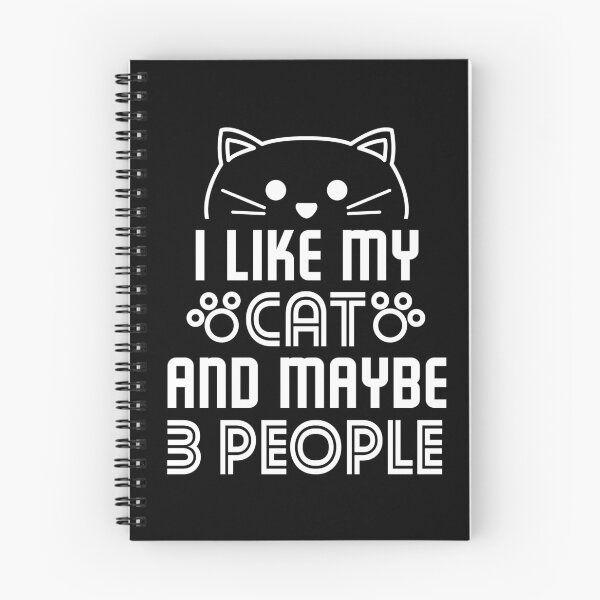 Artikelvorschau, I like my cat and maybe 3 people entworfen und verkauft von nmdesigns1.