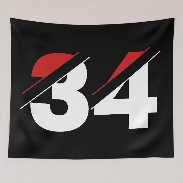 Item preview, Thirty-four is my lucky number designed and sold by Urosek.