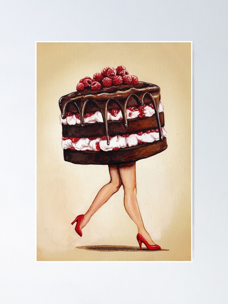 Cake Walk cake-walk-poster-for-sale-by-kellygilleran-redbubble
