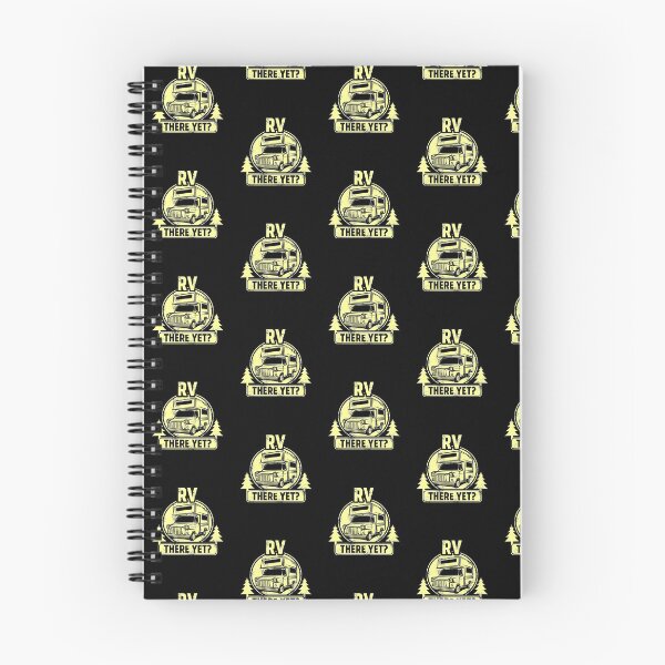Item preview, RV There Yet Funny Camping & Glamping Campers Tile Pattern designed and sold by perfectpresents.