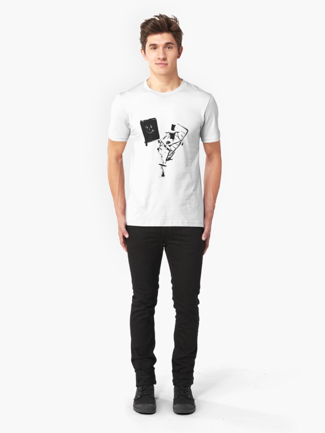 Alternate view of "Art Therapy (8)" Clothing Slim Fit T-Shirt