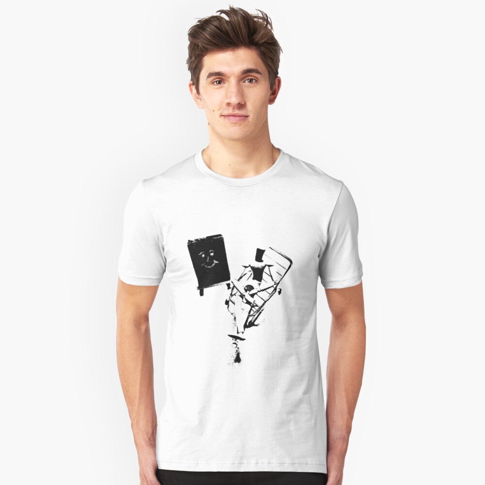 "Art Therapy (8)" Clothing Slim Fit T-Shirt