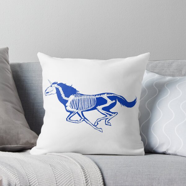 Item preview, Xray Unicorn Skeleton Blue/Transparent designed and sold by LuxeHurricane.