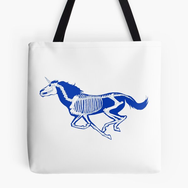 Item preview, Xray Unicorn Skeleton Blue/Transparent designed and sold by LuxeHurricane.