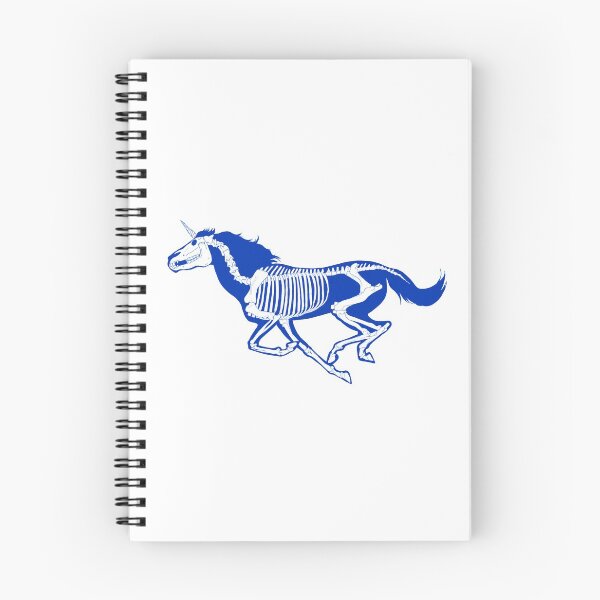 Item preview, Xray Unicorn Skeleton Blue/Transparent designed and sold by LuxeHurricane.