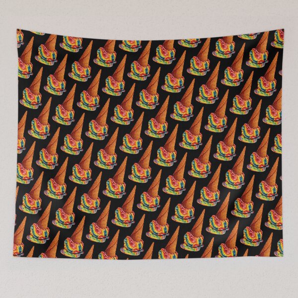 Item preview, Rainbow Ice Cream Pattern designed and sold by Kelly  Gilleran.