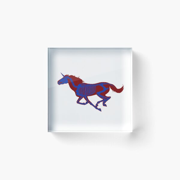 Item preview, Xray Unicorn Skeleton Maroon/Blue designed and sold by LuxeHurricane.