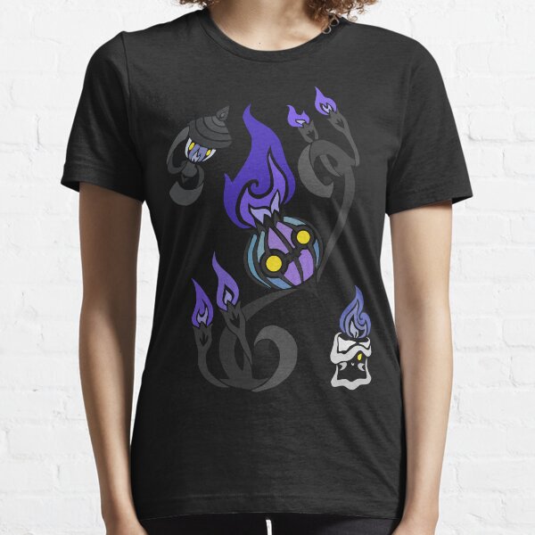 Flames of the Forgotten - Chandelure, Lampent and Litwick Essential T-Shirt