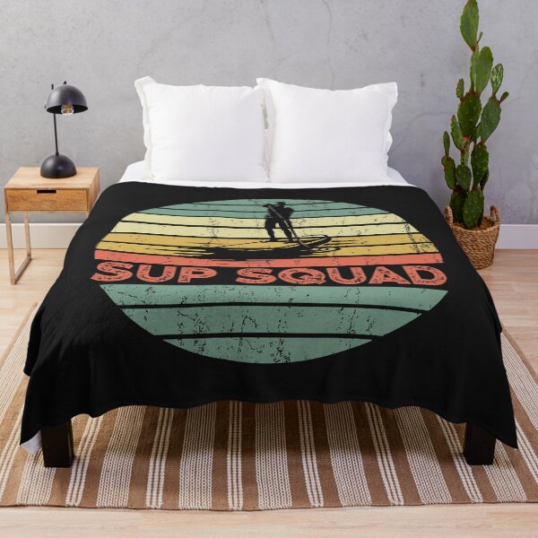 Item preview, SUP Squad - Stand Up Paddling retro vintage designed and sold by ohrshirt.