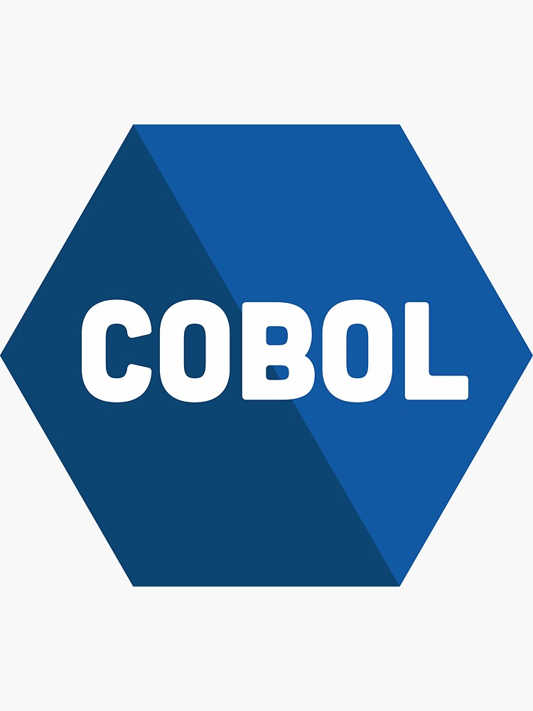 Cobol Programmer Sticker For Sale By Vladocar Redbubble 7345