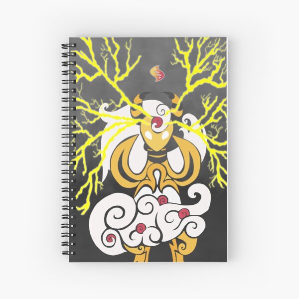 Tribalish Mega Ampharos - Eye of the Storm Spiral Notebook