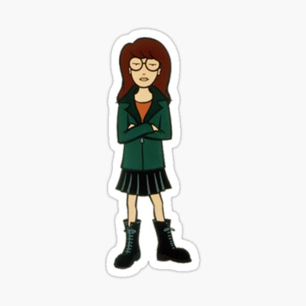 Daria - personaje Pegatina