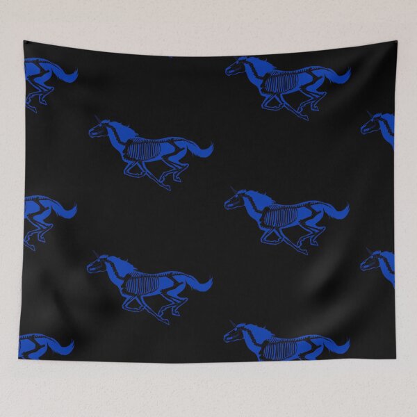 Item preview, Xray Unicorn Skeleton Blue/Black/Black designed and sold by LuxeHurricane.