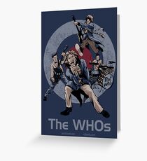 The WHOs Greeting Card
