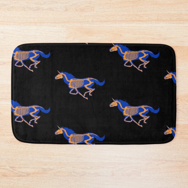 Item preview, Xray Unicorn Skeleton Blue/Orange/Black designed and sold by LuxeHurricane.