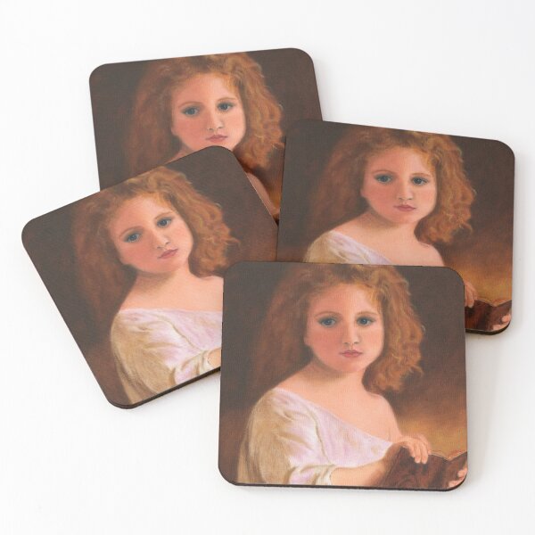 Item preview, The Story Book reproduction of William Bouguereau painting designed and sold by Elaine Rittler.