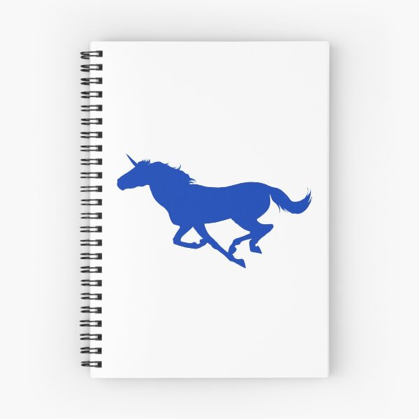 Item preview, Blue Unicorn Silhouette designed and sold by LuxeHurricane.