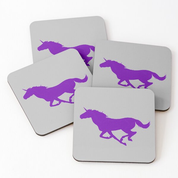 Item preview, Purple Unicorn Silhouette designed and sold by LuxeHurricane.