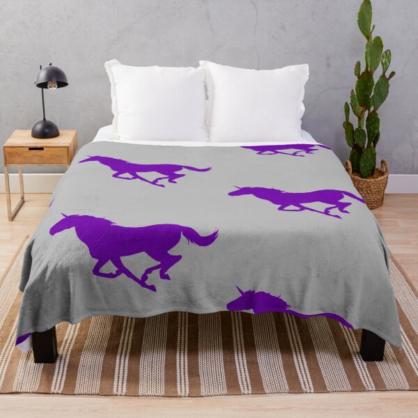 Item preview, Purple Unicorn Silhouette designed and sold by LuxeHurricane.