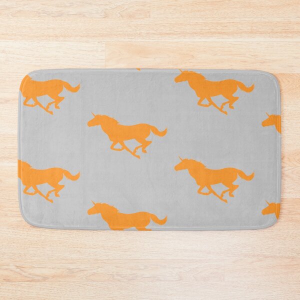 Item preview, Orange Unicorn Silhouette designed and sold by LuxeHurricane.