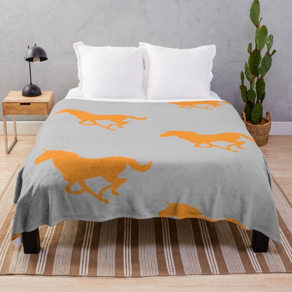 Item preview, Orange Unicorn Silhouette designed and sold by LuxeHurricane.