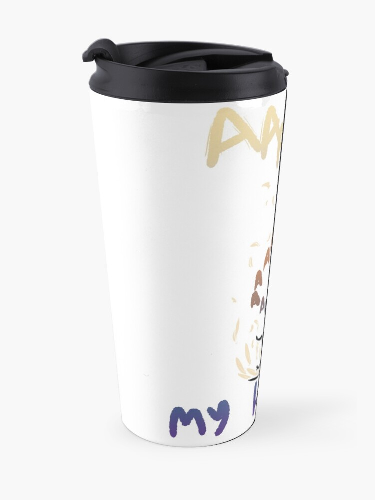 Alternate view of My Hubris! Travel Mug