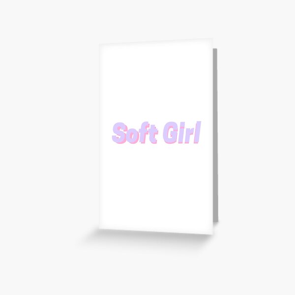 Soft Girl Aesthetic Greeting Cards Redbubble - kawaii af aesthetic pastel soft grunge tumblr roblox