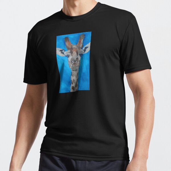 Blue Giraffe Active T-Shirt