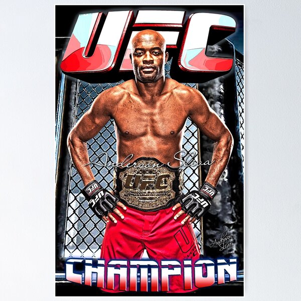 Anderson Spider Silva 4LUVofMMA Poster new MMA wall art