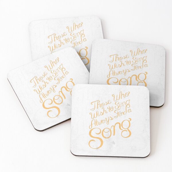 Item preview, Those Who Wish to Sing Always Find a Song designed and sold by zachmagnuson.